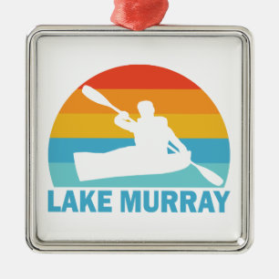 Lake Murray South Carolina Kayak Ornament Aus Metall