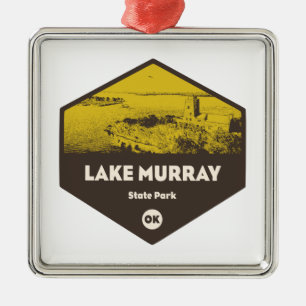 Lake Murray Staat Park Oklahoma Ornament Aus Metall