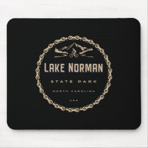 Lake Norman State Park North Carolina Mountainbike Mousepad