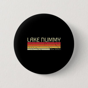 Lake Nummy New Jersey Lustiges Angeln Camping Somm Button