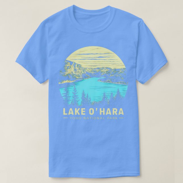 LAKE O HARA Yoho Nationalpark T-Shirt (Design vorne)