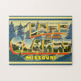 Lake of the Ozarks Postcard 11x14 Puzzle