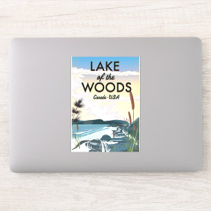 Lake of the Woods USA canada Aufkleber