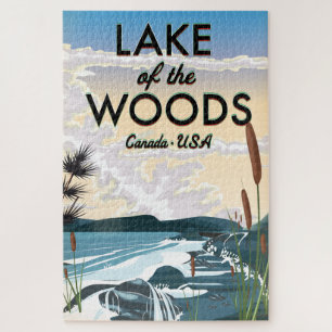 Lake of the Woods USA canada Puzzle