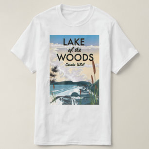 Lake of the Woods USA Kanada T-Shirt