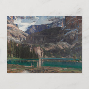 Lake O'Hara by John Singer Sargent, Victorian Art Postkarte
