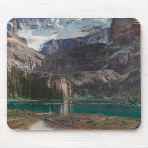 Lake O'Hara von John Singer Sargent, Viktorianisch Mousepad