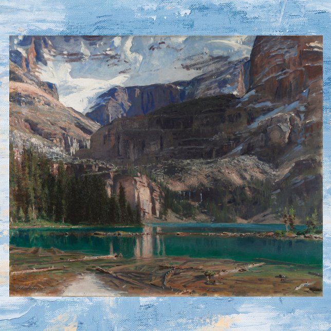Lake O'Hara von John Singer Sargent, Viktorianisch Poster (Von Creator hochgeladen)