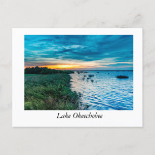 Lake Okeechobee Sunrise Postkarte