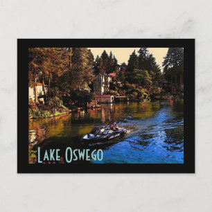Lake Oswego Postcard Postkarte