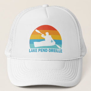 Lake Pend Oreille Idaho Kayak Truckerkappe