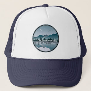 Lake Pend Oreille Idaho Reflektion Truckerkappe