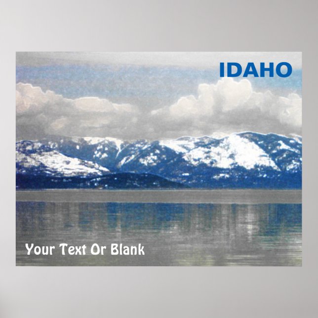 Lake Pend Oreille Winter Poster (Vorne)