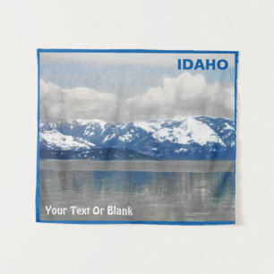 Lake Pend Oreille Winter Wandteppich