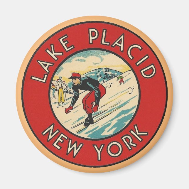 Lake Placid, New York - Magnet (Vorne)