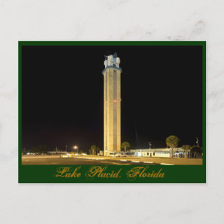 Lake Placid Tower Postkarte