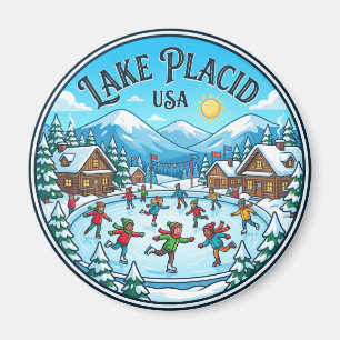 Lake Placid USA Magnet