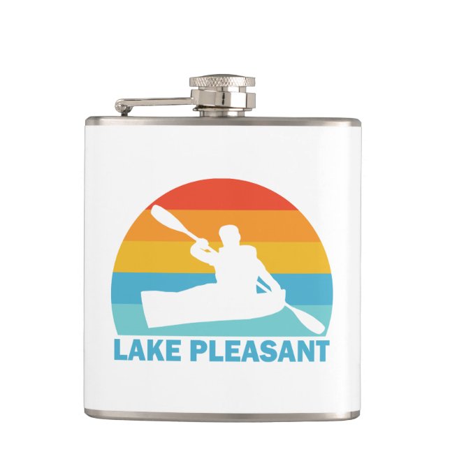 Lake Pleasant Arizona Kayak Flachmann (Vorderseite)