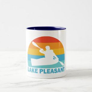 Lake Pleasant Arizona Kayak Zweifarbige Tasse