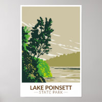Lake Poinsett Staat Park Arkansas Vintag