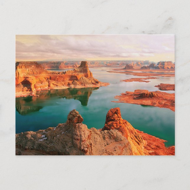 Lake Powell Arizona Postkarte (Vorderseite)