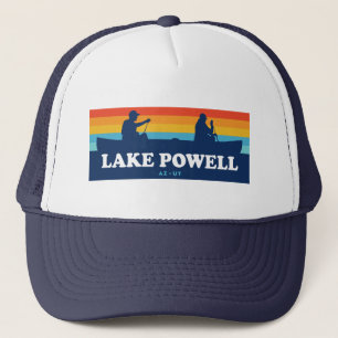 Lake Powell Arizona Utah Canoe Truckerkappe