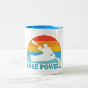 Lake Powell Arizona Utah Kayak Zweifarbige Tasse