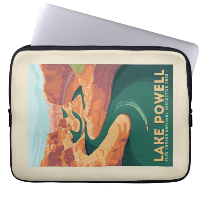 Lake Powell | Arizona & Utah Laptopschutzhülle (Vorderseite)
