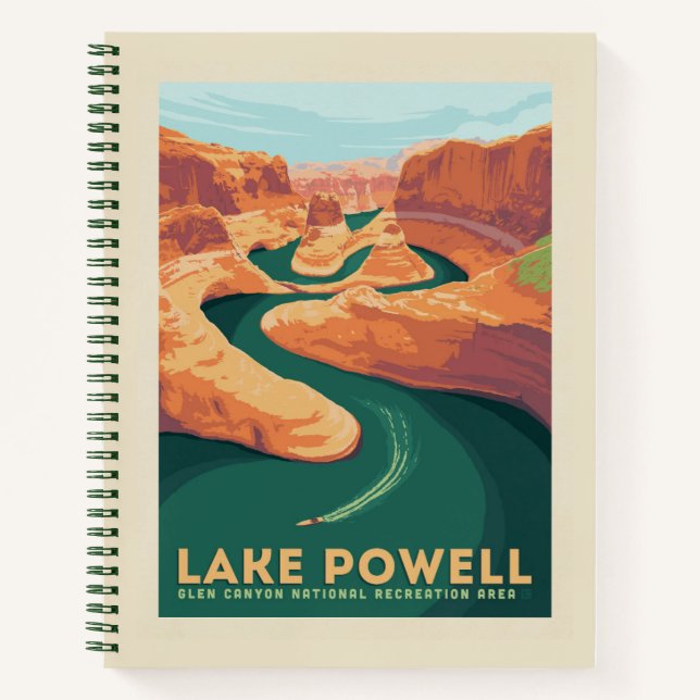 Lake Powell | Arizona & Utah Notizbuch (Vorderseite)