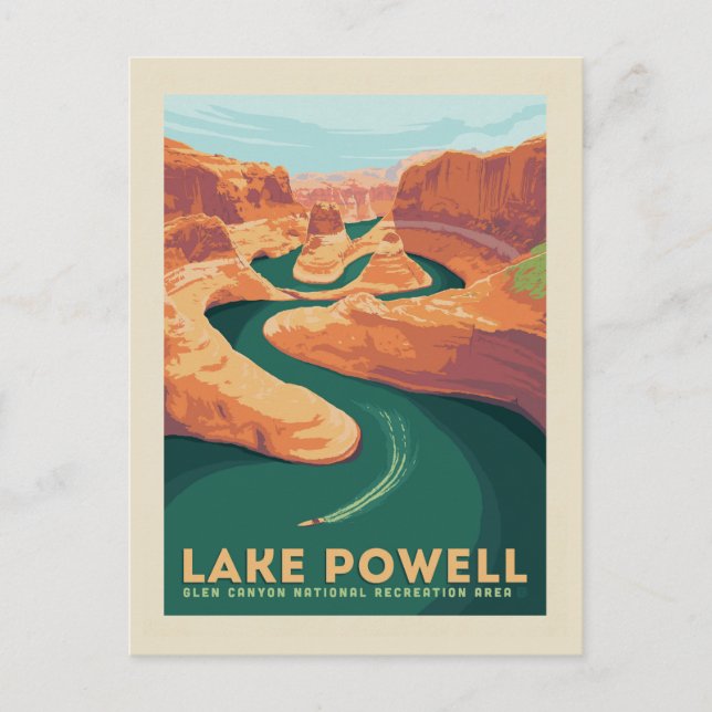 Lake Powell | Arizona & Utah Postkarte (Vorderseite)