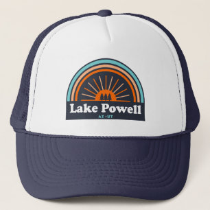 Lake Powell Arizona Utah Rainbow Truckerkappe