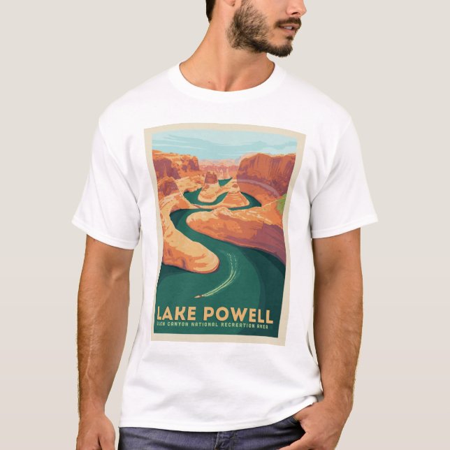 Lake Powell | Arizona & Utah T-Shirt (Vorderseite)