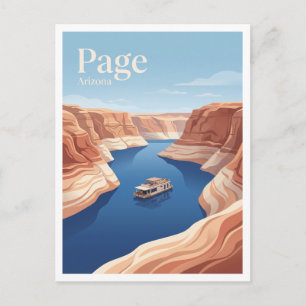 Lake Powell Page Arizona Postkarte