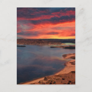 Lake Powell Schöne Naturlandschaft Postkarte