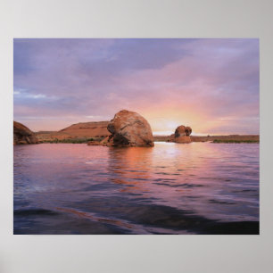 Lake Powell Sunset Poster