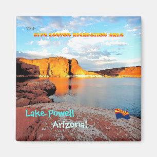 Lake Powell Vintag Style Magnet