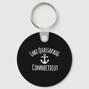 Lake Quapaug Connecticut Segeln Booten Schifffahrt Schlüsselanhänger