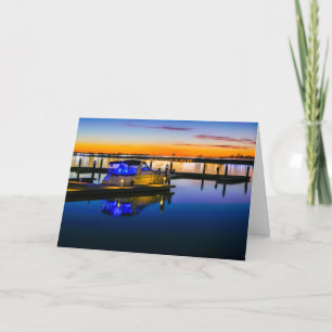 Lake Ray Hubbard Rockwall TX Sunset Greycard Karte