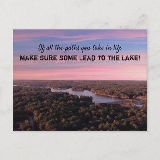 Lake Royale Post Card Postkarte