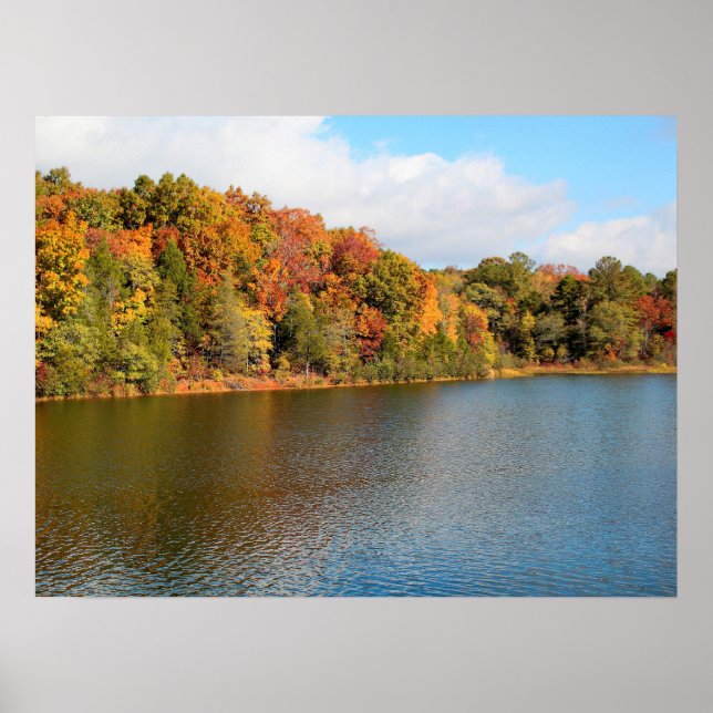 Lake Russell Herbstfarben Poster (Vorne)