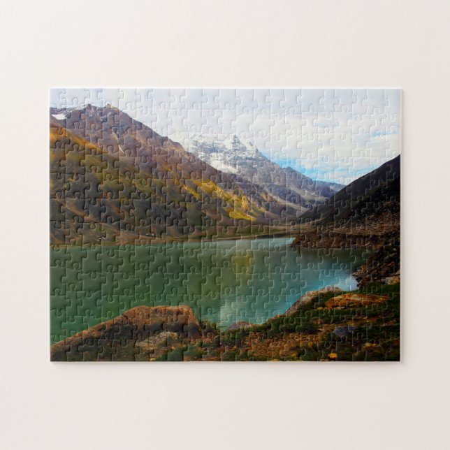 Lake Saiful Muluk Pakistan. Puzzle (Horizontal)