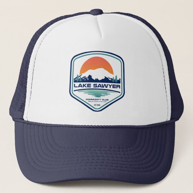 Lake Sawyer Hat Truckerkappe (Vorderseite)