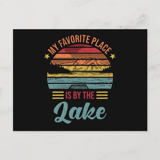 Lake Say Postkarte (Vorderseite)