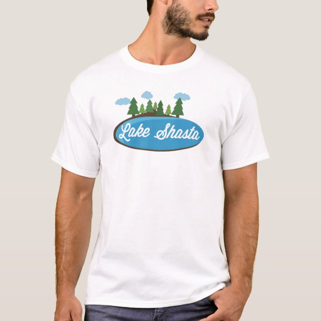 Lake Shasta T - Shirt - Niedliche Natur (Vorderseite)