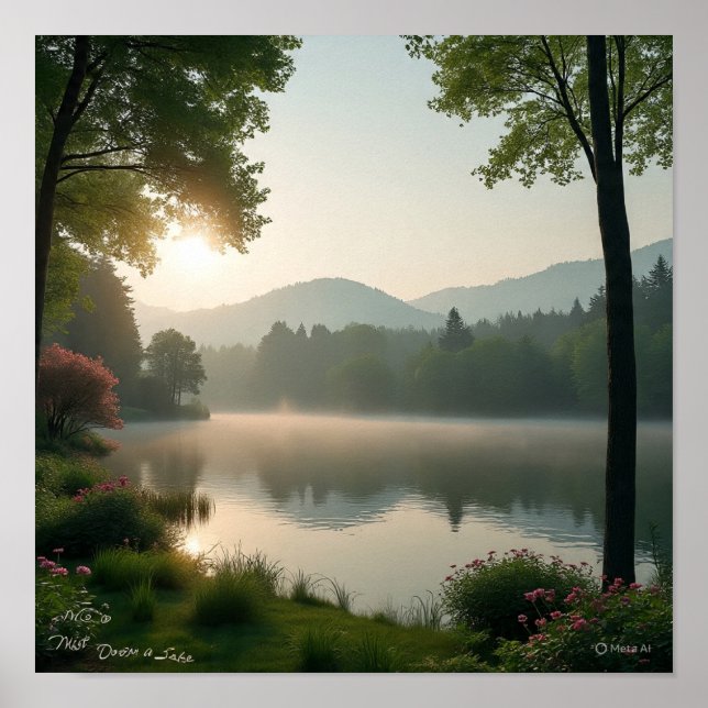 Lake Shore Emerging: Bereinigen von Neumitland Poster (Vorne)