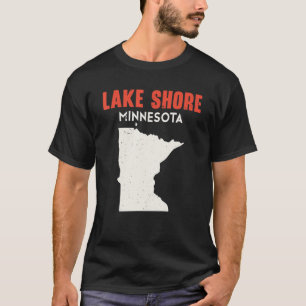 Lake Shore Minnesota USA Staat America Travel Mini T-Shirt