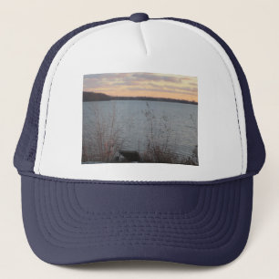 Lake Shore Sunset Hat Truckerkappe