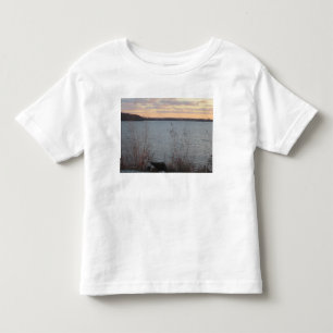 Lake Shore Sunset Kleinkind T - Shirt