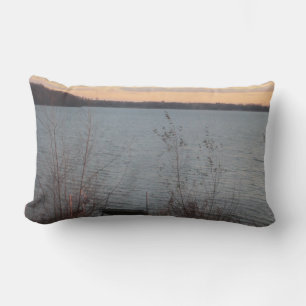 Lake Shore Sunset Pillow Lendenkissen