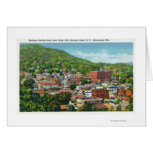 Lake Street Hill Ansicht of Business Section